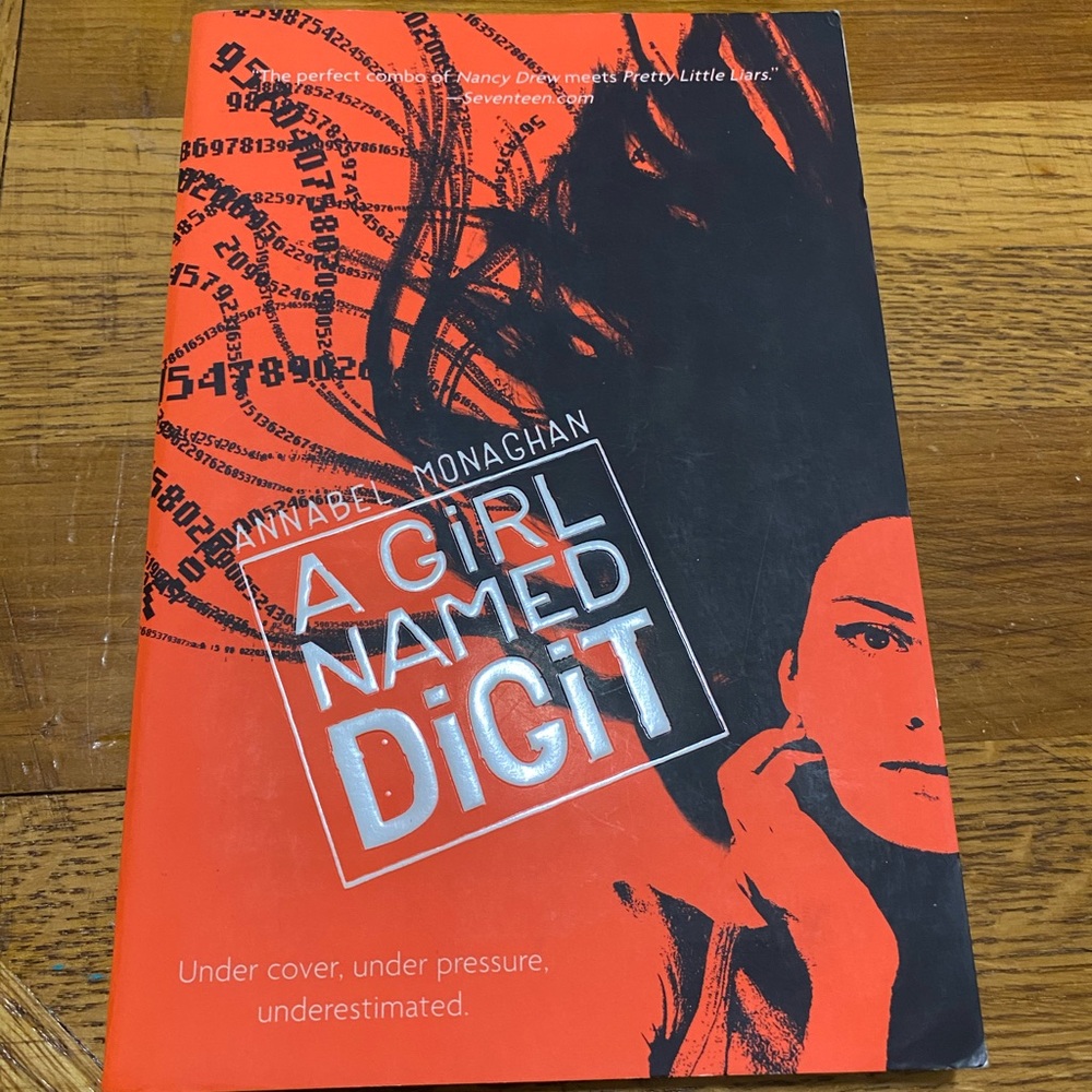 DONATING 2MORO Young Adult Fiction Book: A Girl Named Digit by Annabel Monaghan